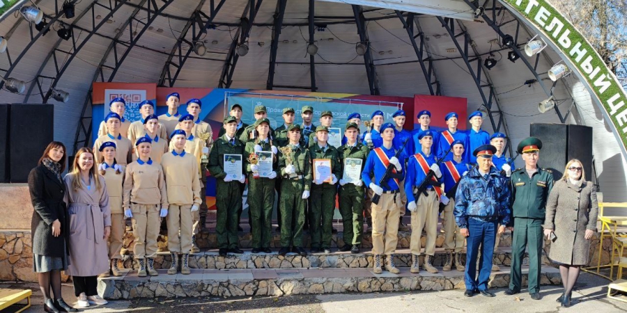 Ученики саратовской школы №7 победили в областном этапе «Зарницы»