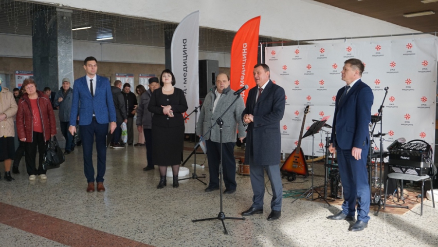 Поезд здоровья «Вместе против диабета» принял более 300 пациентов