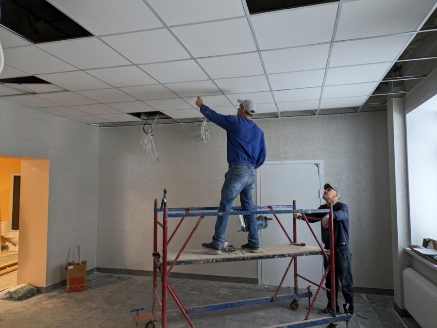 Строящаяся поликлиника в Базарном Карабулаке под угрозой сдачи в срок