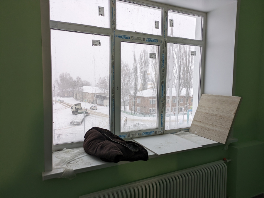 Строящаяся поликлиника в Базарном Карабулаке под угрозой сдачи в срок