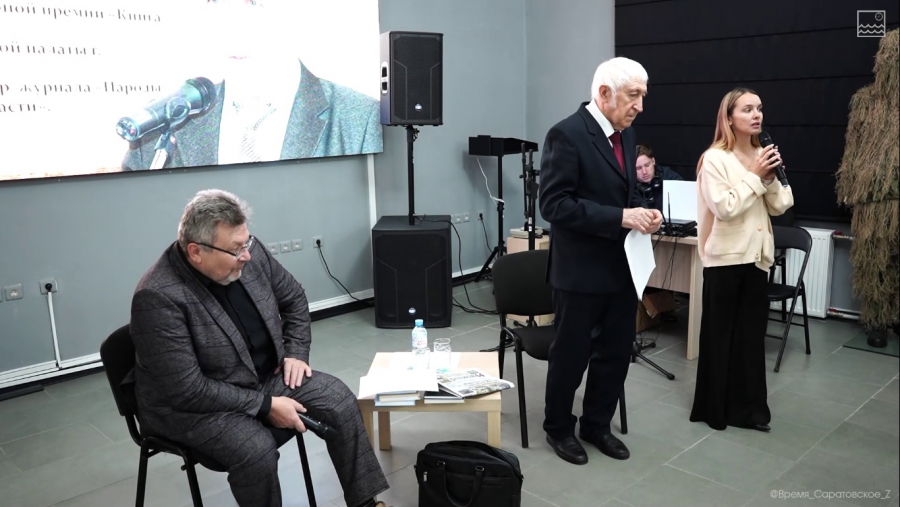 В Саратове в музее СВО бойцы проводят встречи со школьниками