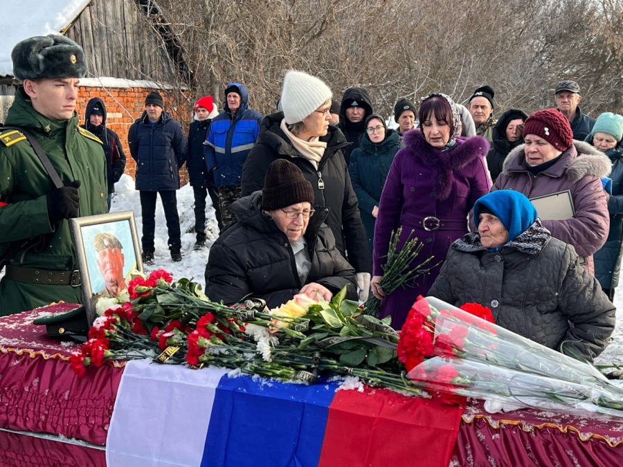 В Апалихе простились с участником СВО Сергеем Шевелевым