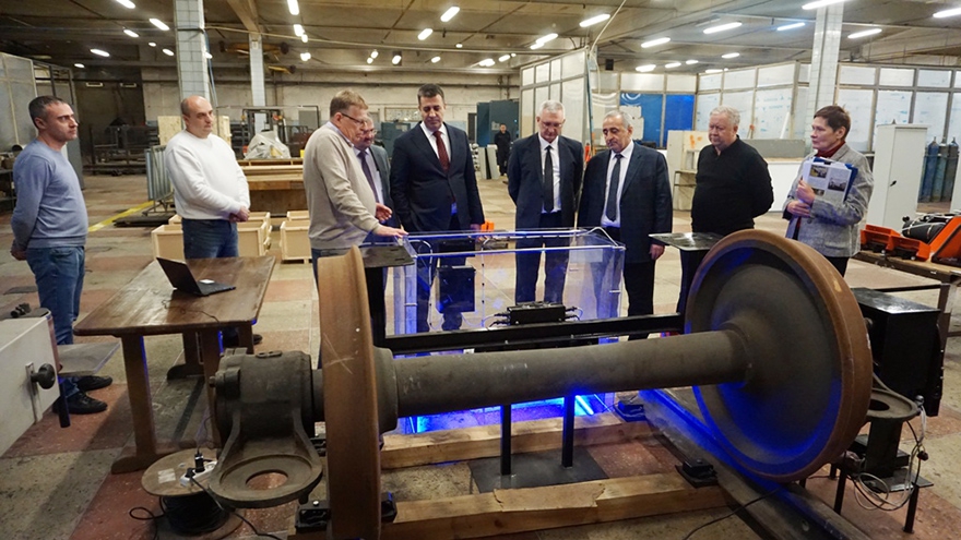 Железнодорожники обсудили перспективы сотрудничества с саратовскими предприятиями