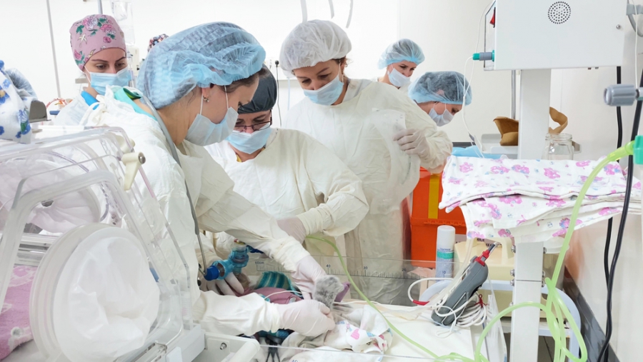 В перинатальном центре 8-й горбольницы приняли уникальные роды