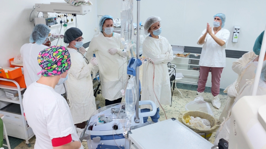 В перинатальном центре 8-й горбольницы приняли уникальные роды