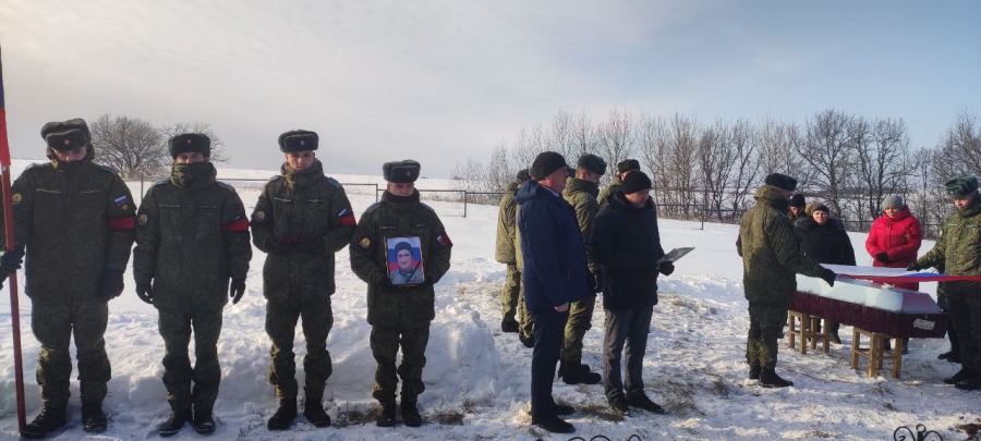 Жители Калининского района простились с двумя погибшими на СВО бойцами