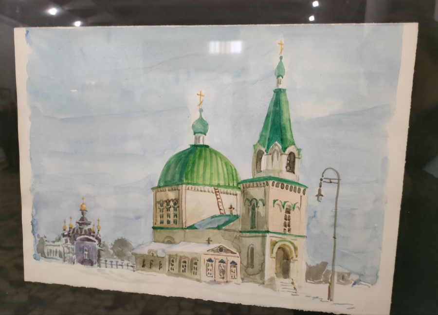 В бывшем кинотеатре «Победа» горожанам показали «Утраченные храмы Саратова»