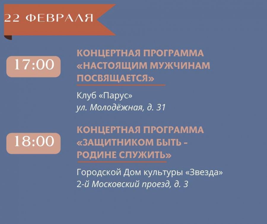 В Саратове отметят День защитника Отечества концертами в районах