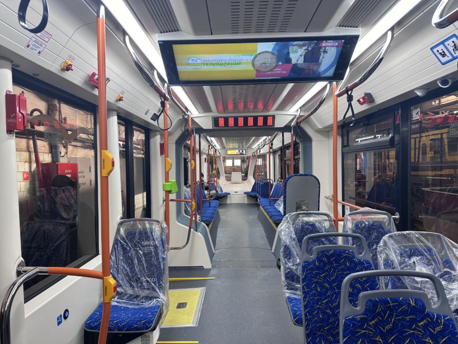 Мэрия Саратова показала дизайн нового вагона для скоростного трамвая