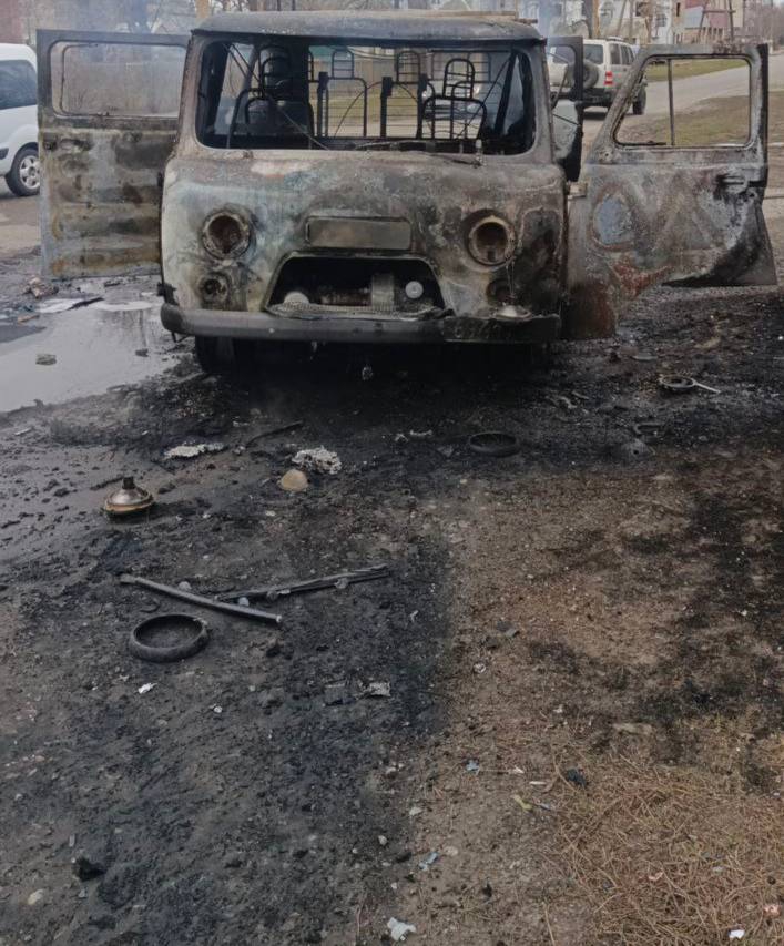 В зоне спецоперации БПЛА ранил трех саратовских военных в «УАЗе»