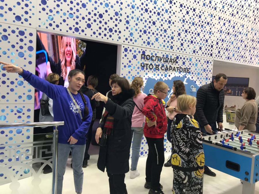Саратовская область участвует в выставке-форуме на ВДНХ