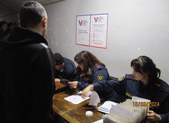 В Саратовской области более тысячи заключенных проголосовали за президента