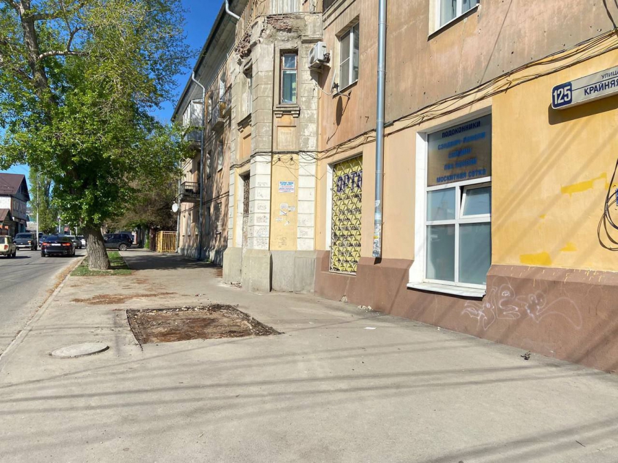 На Крайней демонтировали незаконный ларек «Табак»