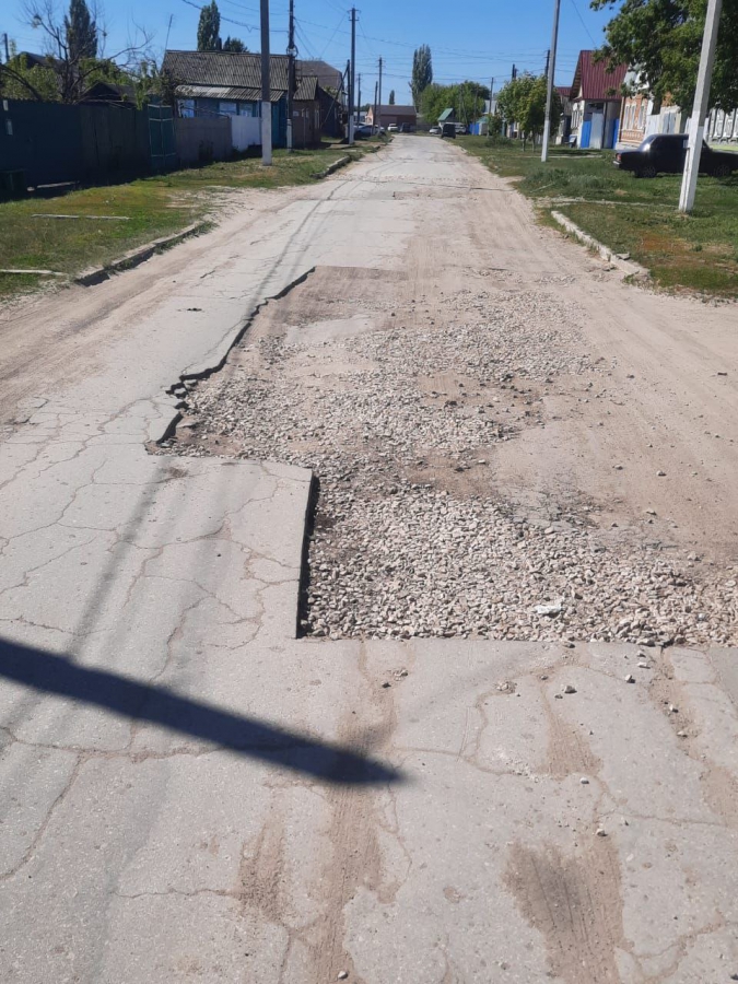 В Воскресенском с подрядчиком расторгли контракт из-за срыва ремонта дороги