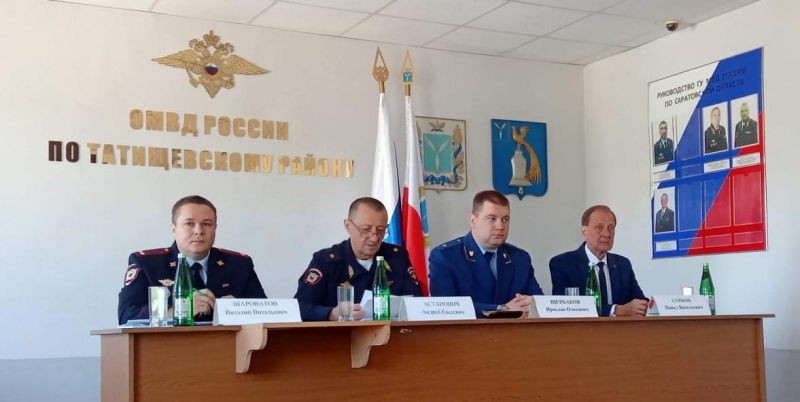 Отдел МВД по Татищевскому району возглавил Виталий Шароватов