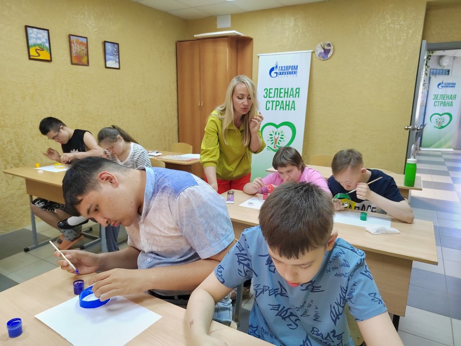 «Газпром трансгаз Саратов» провел мастер-классы для детей с особенностями развития
