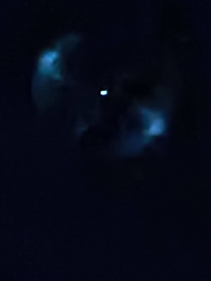 Саратовцев напугал загадочный светящийся НЛО в небе