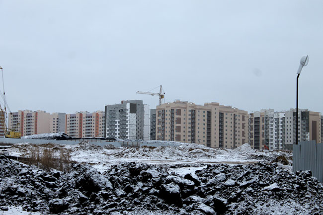 Журналистку не пустили в новостройки для переселенцев из аварийного жилья