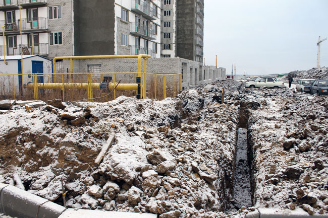 Журналистку не пустили в новостройки для переселенцев из аварийного жилья