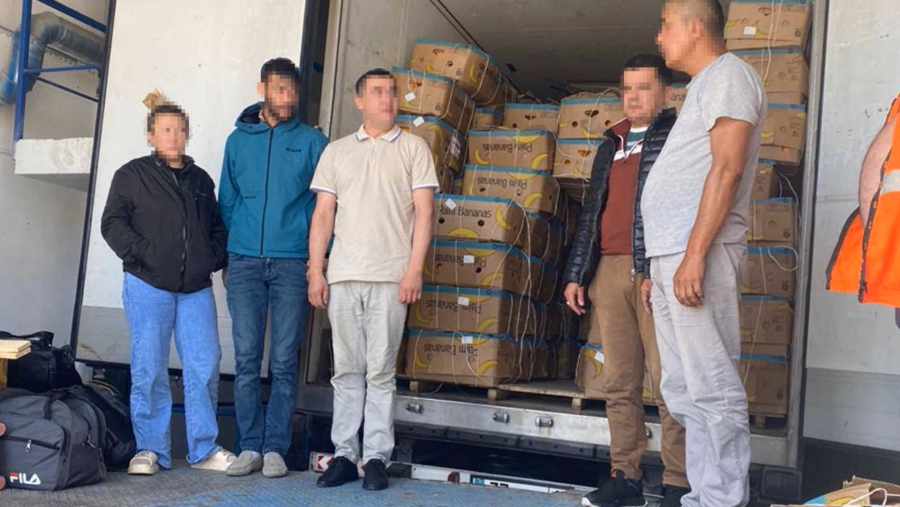 В Саратовскую область не пустили фуру с дынями и мигрантами-нелегалами