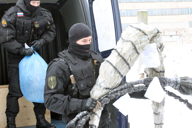 В Саратове уничтожили крупную партию наркотиков