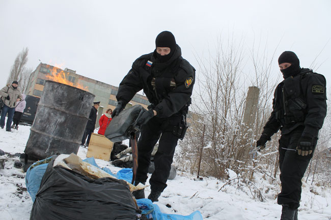 В Саратове уничтожили крупную партию наркотиков