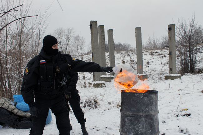 В Саратове уничтожили крупную партию наркотиков