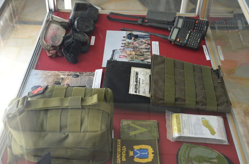 В Энгельсском краеведческом музее открыли проект «СВОи на фронте и в тылу едины»