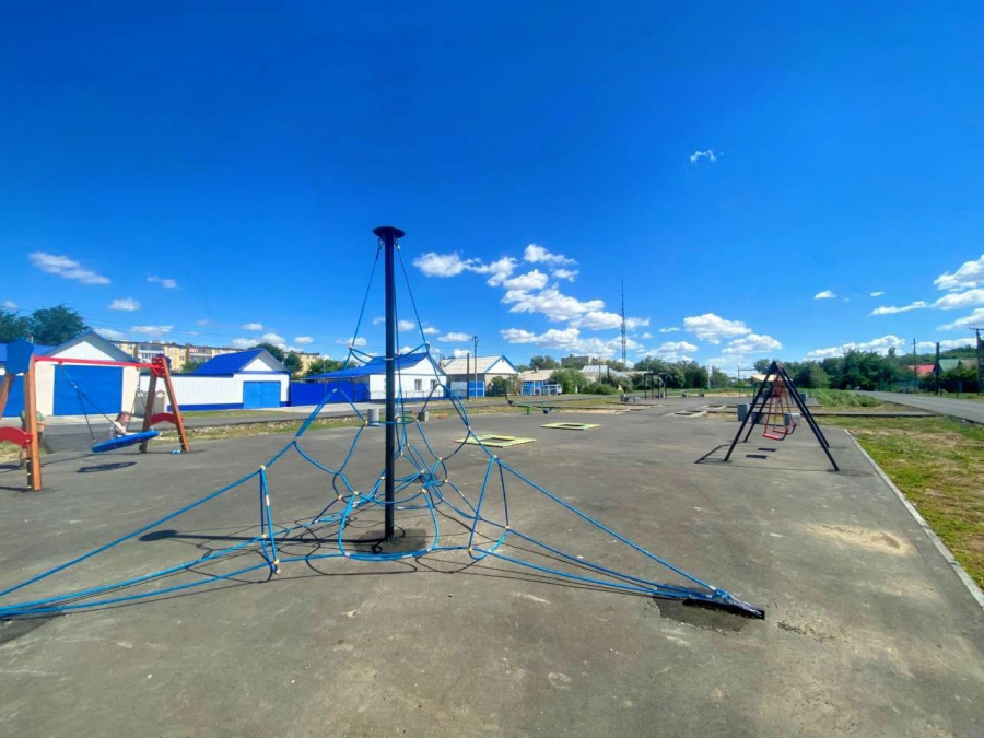 В селе Александров Гай благодаря нацпроекту появились две новые зоны отдыха