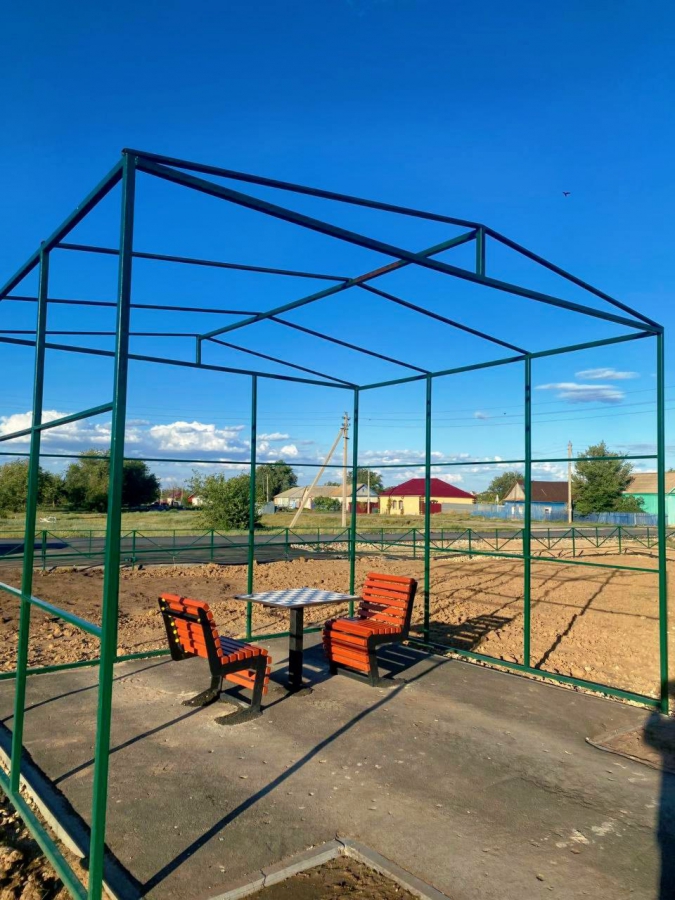 В селе Александров Гай благодаря нацпроекту появились две новые зоны отдыха