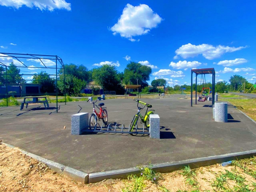 В селе Александров Гай благодаря нацпроекту появились две новые зоны отдыха