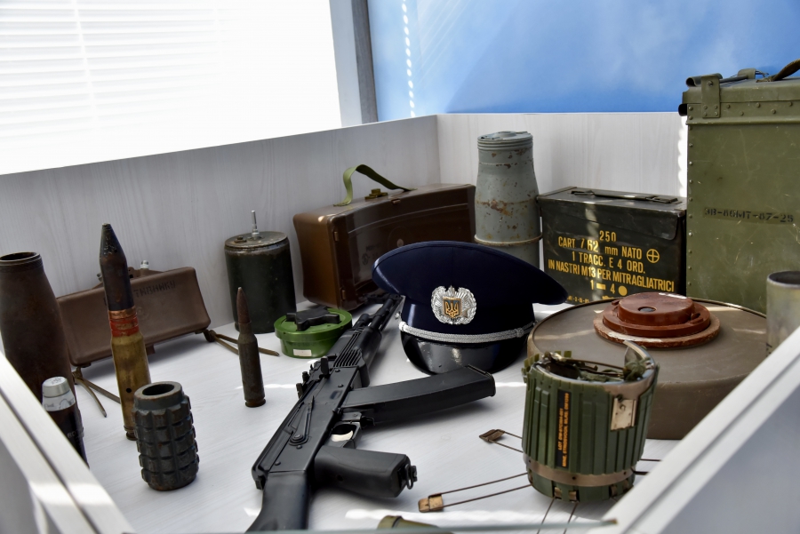 В Балакове открыли музей СВО с трофейными экспонатами от бойцов