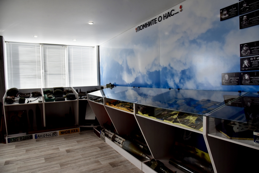 В Балакове открыли музей СВО с трофейными экспонатами от бойцов