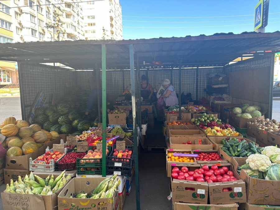 В Юбилейном провели «зачистку» от нелегальных уличных торговцев