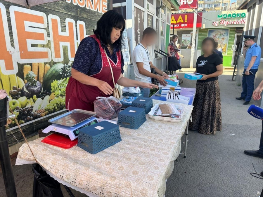 В Юбилейном провели «зачистку» от нелегальных уличных торговцев