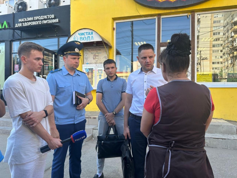 В Юбилейном провели «зачистку» от нелегальных уличных торговцев