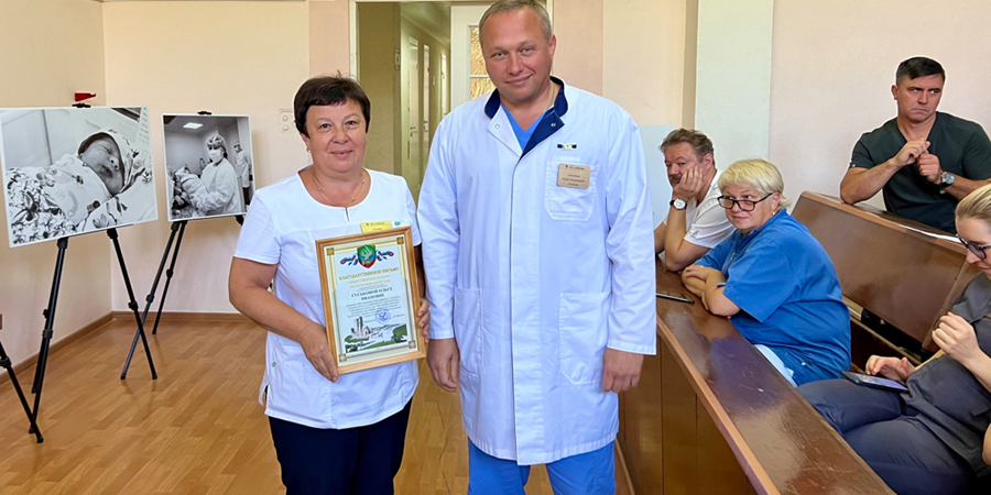 Медики перинатального центра 8-й горбольницы получили благодарность Общественной палаты Дагестана