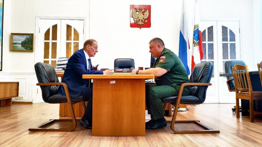 В Саратове управление военно-патриотической работы возглавил Геннадий Борисов