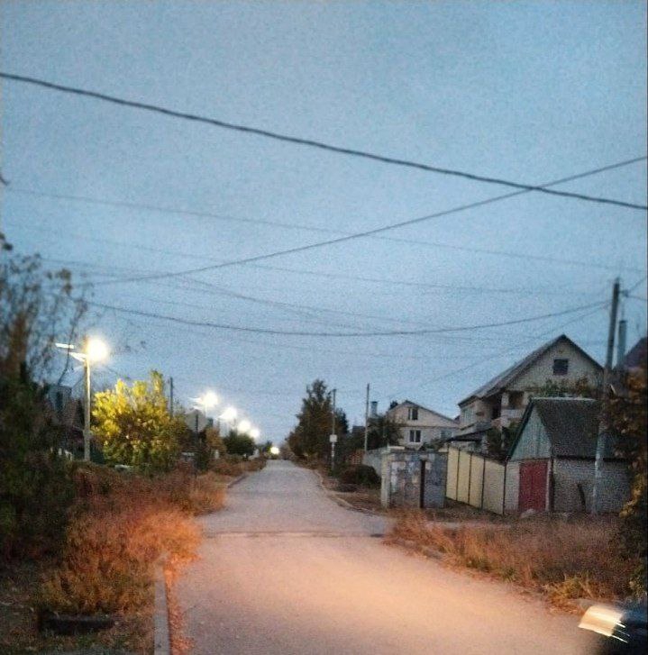 В Поливановке по просьбам жителей установили фонари и переходы