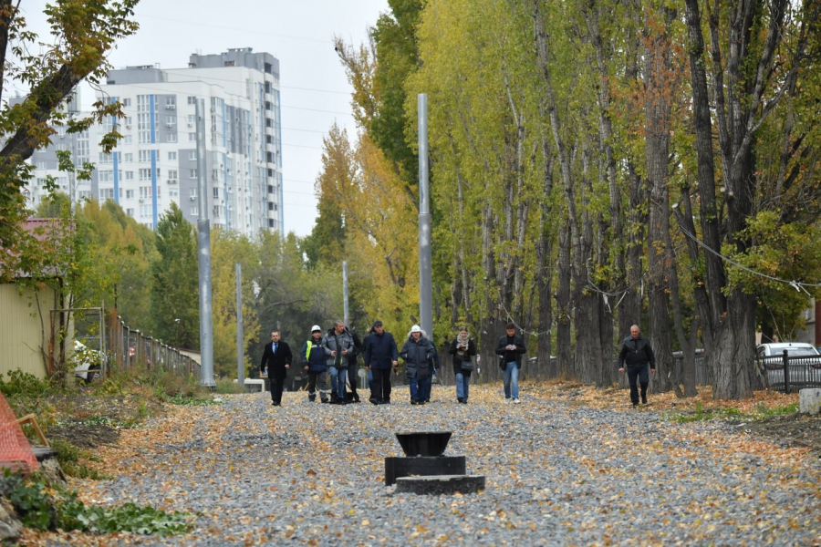 В Саратове реконструкция трамвайных сетей идет с задержками. Есть риск срыва