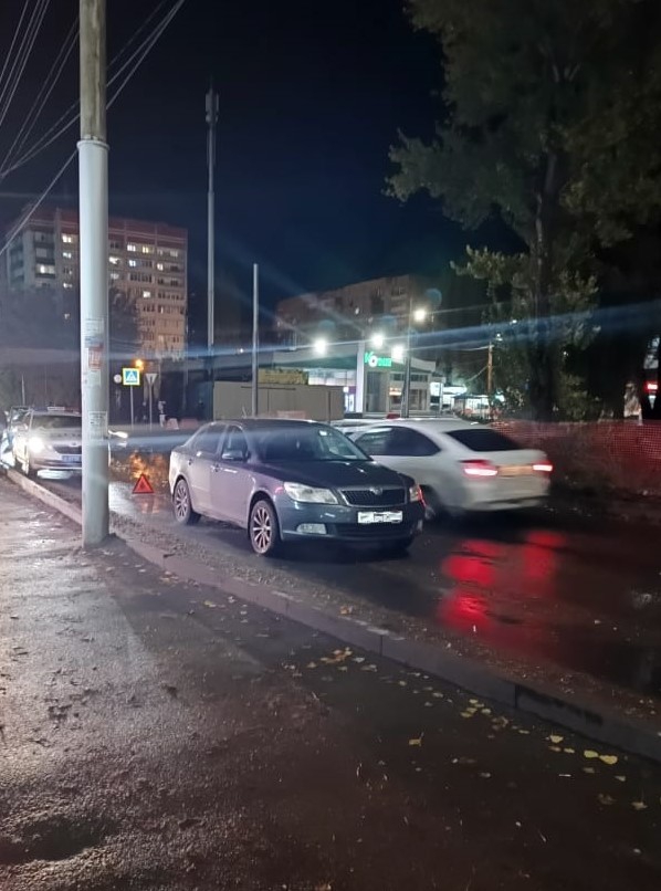 На Огородной «Шкода» сбила пенсионера