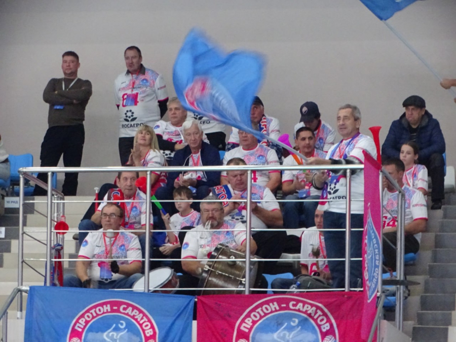 Волейболистки «Протона» одержали «сухую» победу в домашнем матче