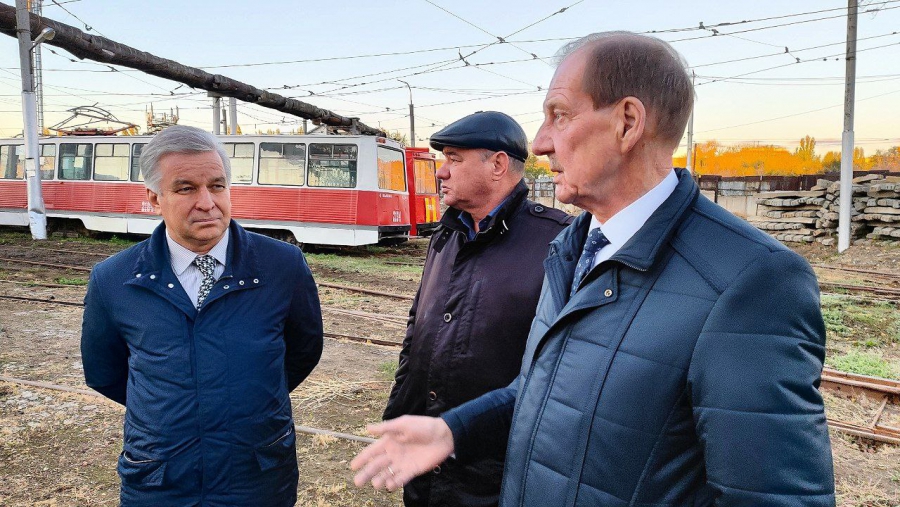 В Заводском районе начали ремонт депо для скоростного трамвая