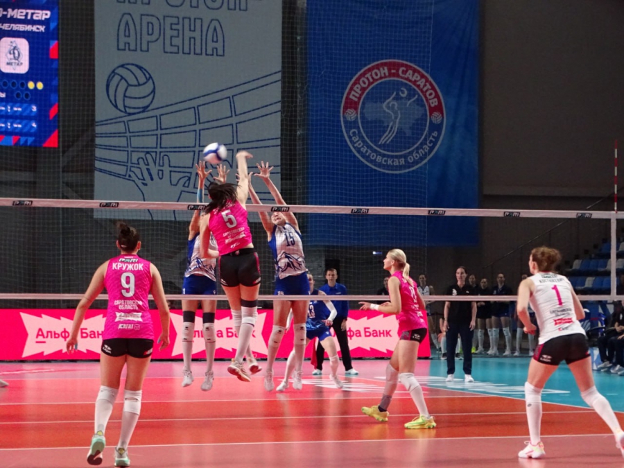 Волейболистки «Протона» проиграли дома команде из Челябинска