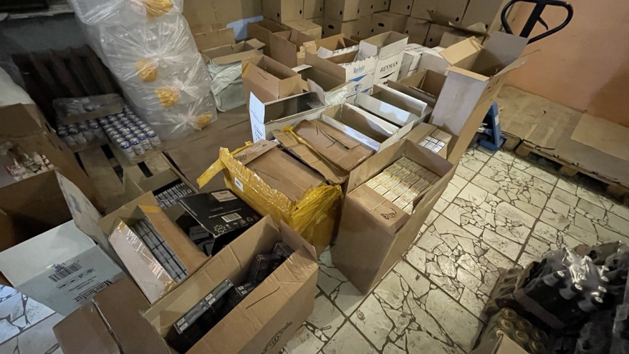 В Питерском районе изъяли контрафактные сигареты на сумму более 2 млн рублей