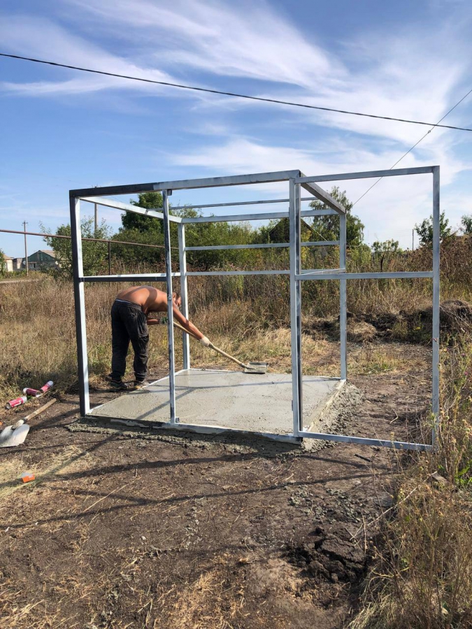 В Ртищевском районе начались работы по замене водонапорной башни