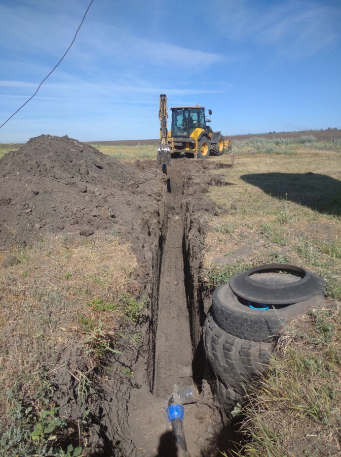 В Татищевском районе начались работы по замене водонапорной башни