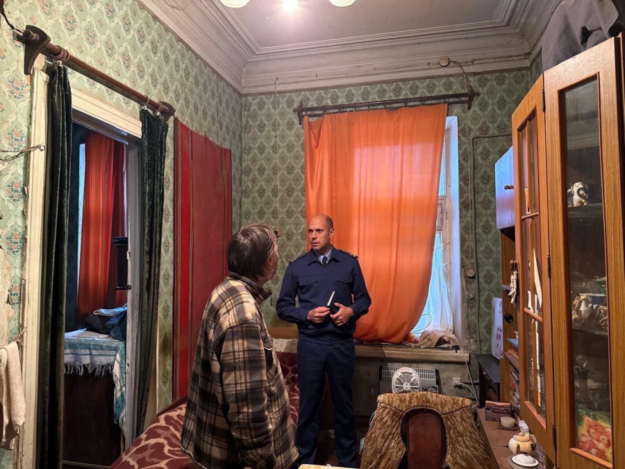 Прокуратура посетила бывшую узницу концлагеря в аварийном доме на Лермонтова