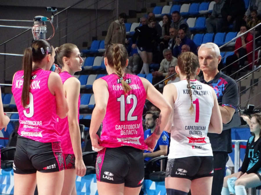 Волейболистки «Протона» не смогли одолеть «Динамо» в домашнем матче