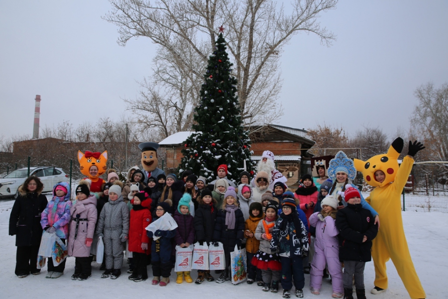 В культурно-историческом комплексе «Станция Покровск» состоялось предновогоднее мероприятие для детей